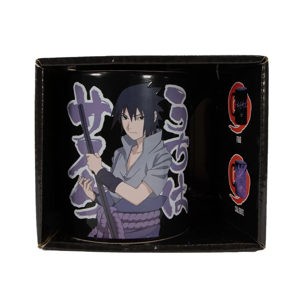 Taza Térmica - Naruto Shippuden: Sasuke Uchiha - Imagen 2