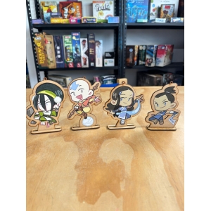 Figura de madera - Avatar: La leyenda de Aang: Equipo Avatar