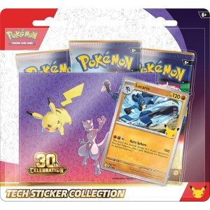 Pokémon TCG: 30th Celebration - Tech Sticker Collection (Lucario)